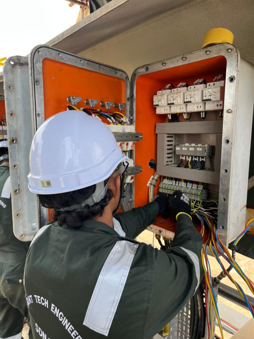 KBC - Installation, Replacement Explosion Proof Panel at LCB