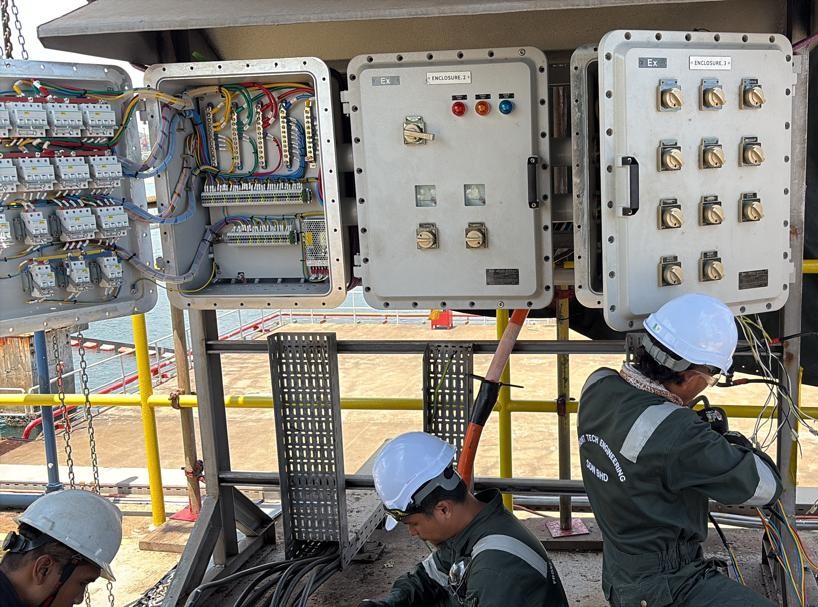 KBC - Installation, Replacement Explosion Proof Panel at LCB